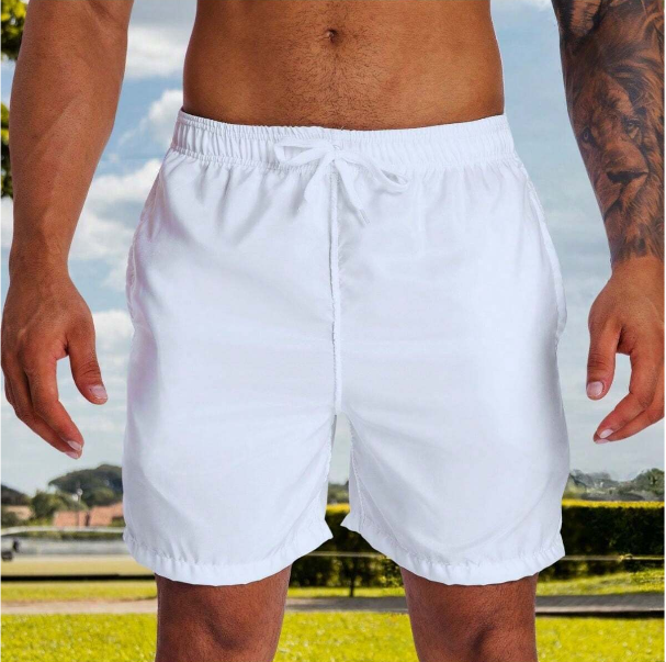 Bermuda Shorts De Tactel Masculino - Ninbus