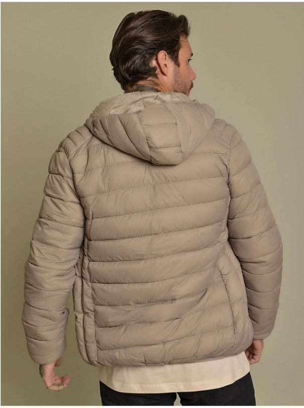 Jaqueta Puffer Masculina Bobojaco com Material Sintético - Ninbus