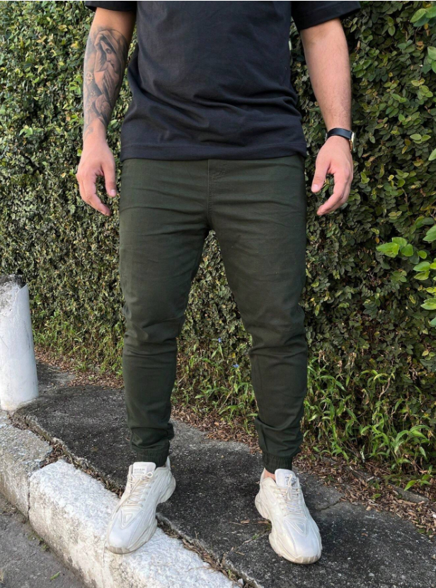 Calça Jogger verde