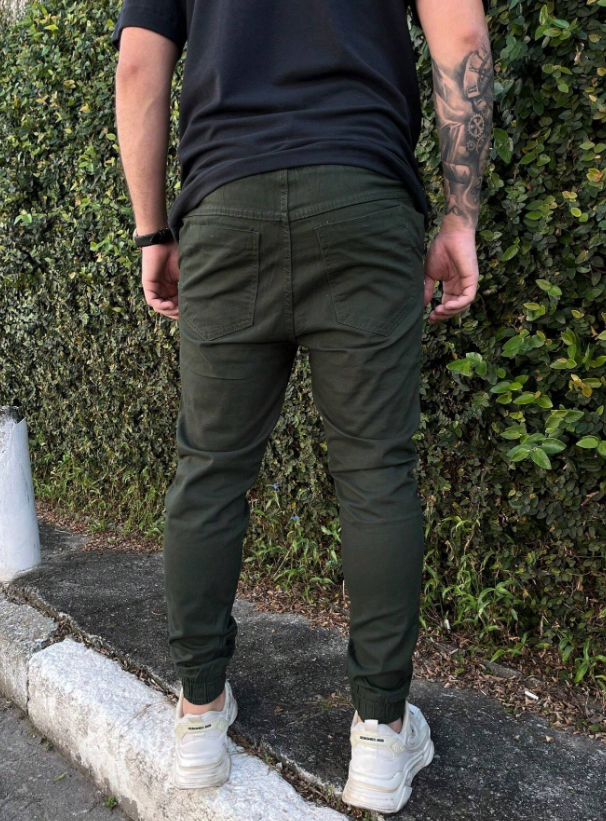 Calça Jogger verde